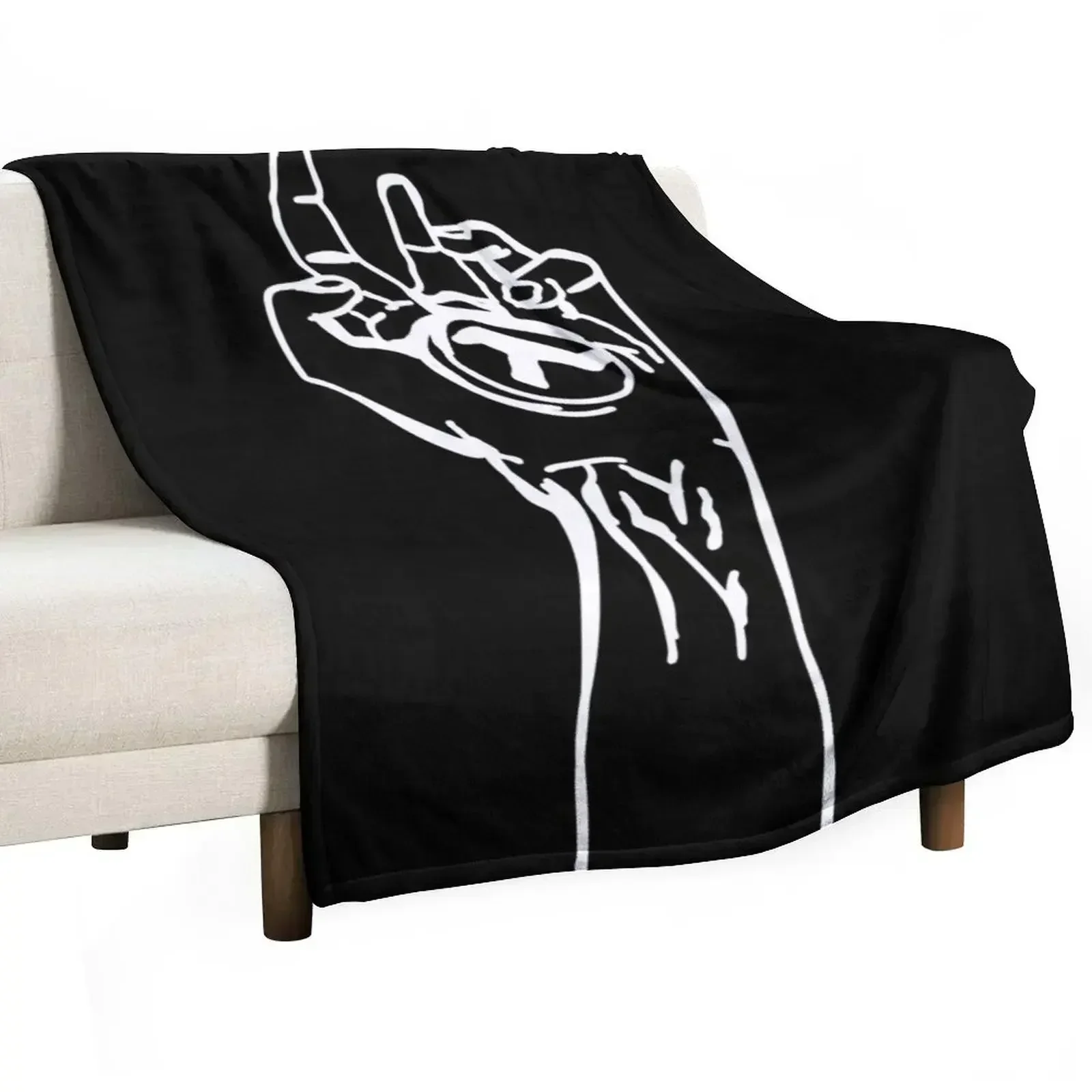 Half-Life 2 born Graffiti Classic Throw Blanket Decorative Sofa Multi-Purpose Camping Furrys For Sofa Thin Flannels Blankets