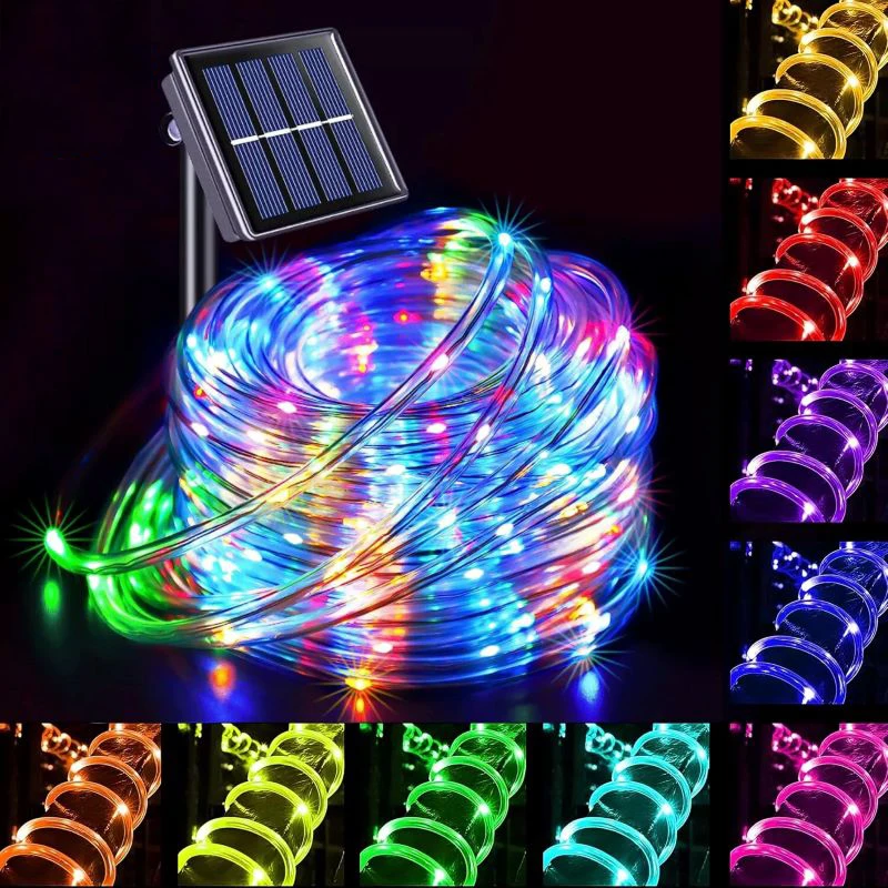 

Solar Copper Tube Lamp 50/100/200LED Waterproof Camping Decoration Suitable for Garden Tree Courtyard Party Landscape Decoration