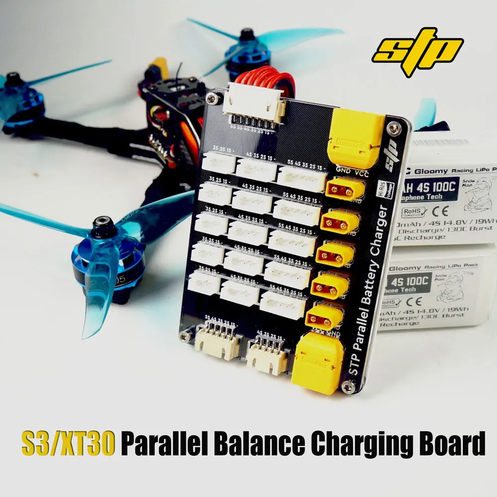 

Плата балансировочной зарядки и зарядная плата для моделей самолетов S3/S4, FPV-дронов 2-6S с литиевыми аккумуляторами XT30/XT60, D6 PRO