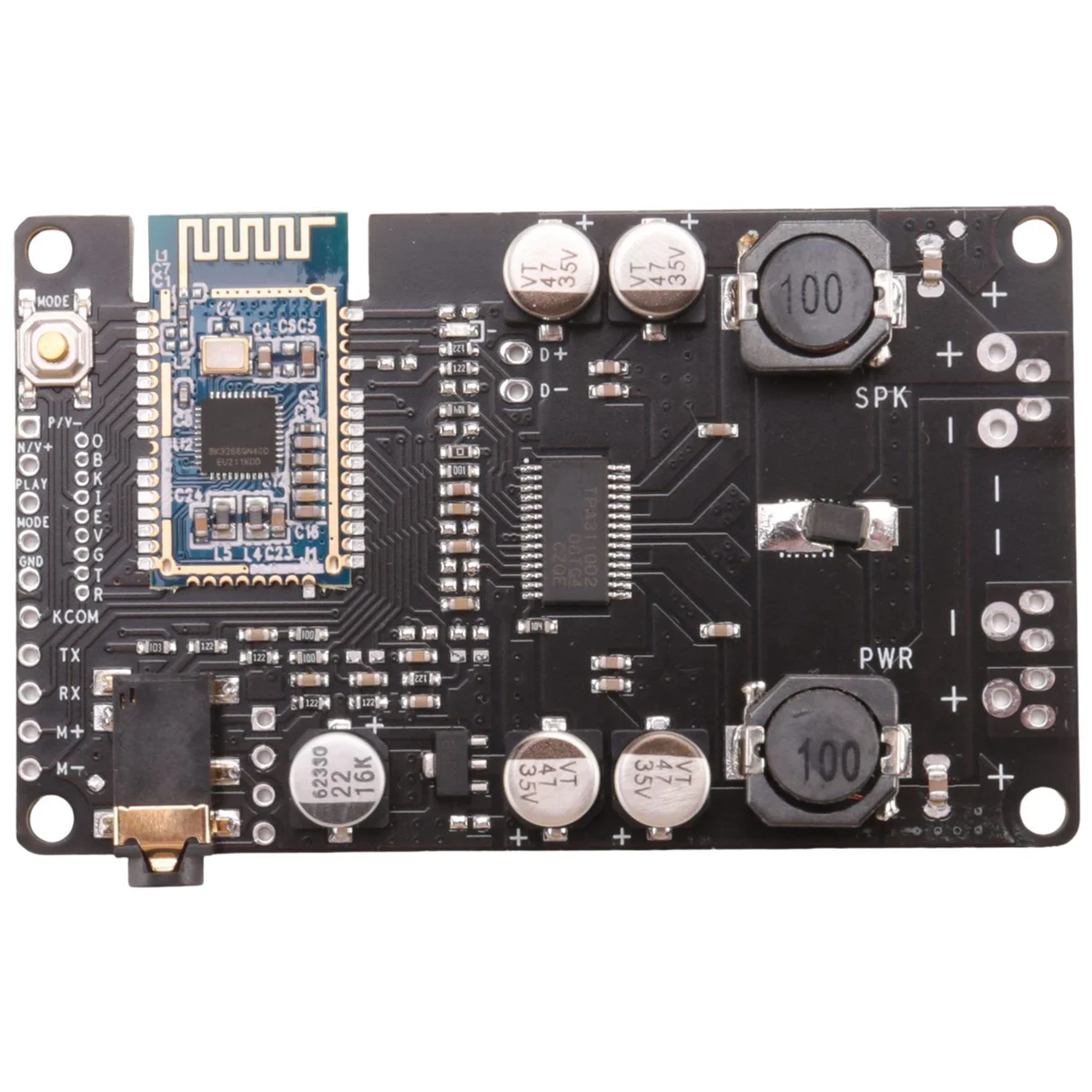 

Bluetooth 5.0 Amplifier Board TWS AUX 20W/30W Serial Port to Change Name Mono Stereo Module Amplificador(No Call)