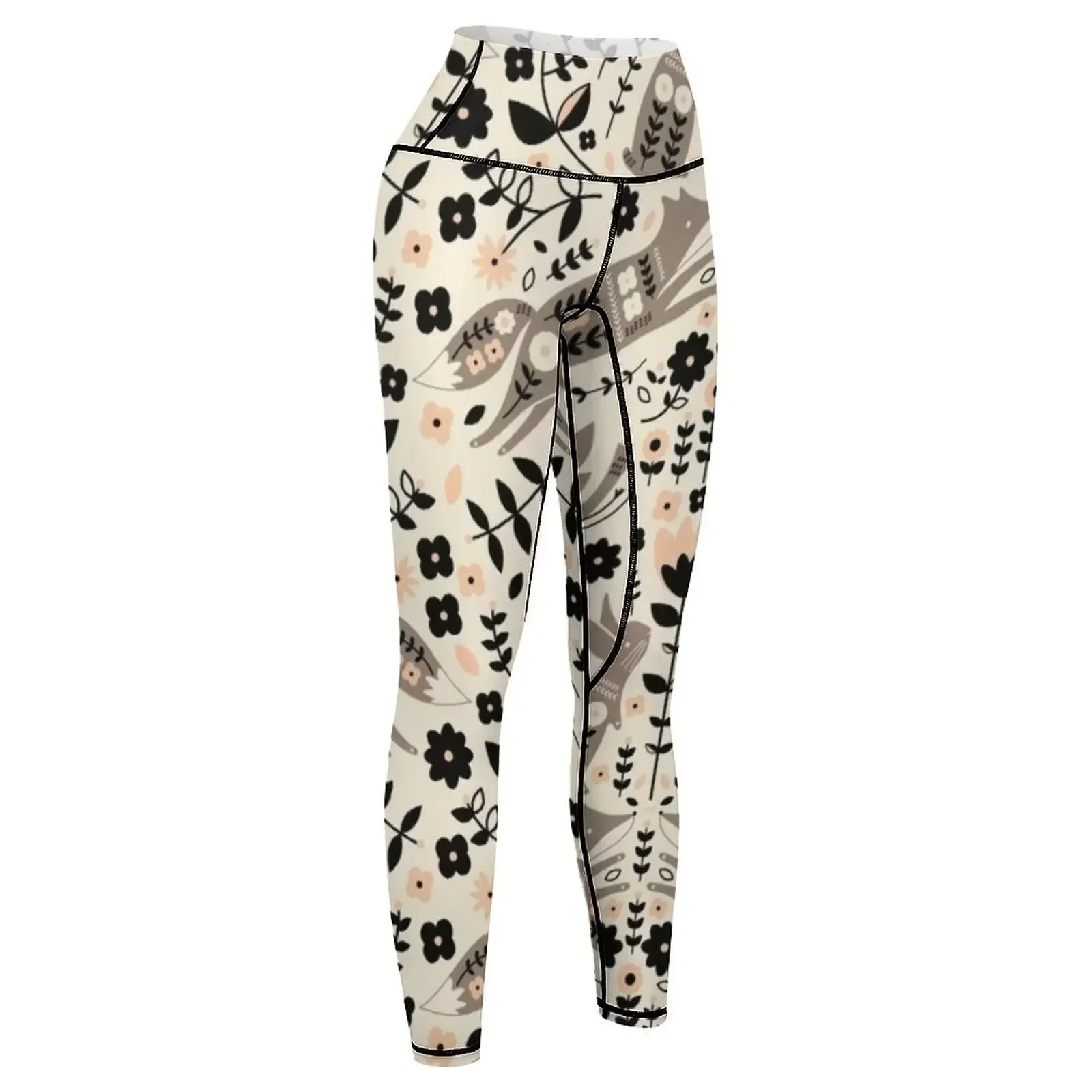 Woodland Folklore Leggings الرياضة يغطي الرجل الرياضية لصالة الألعاب الرياضية ملابس رياضية للنساء لصالة الألعاب الرياضية طماق المرأة