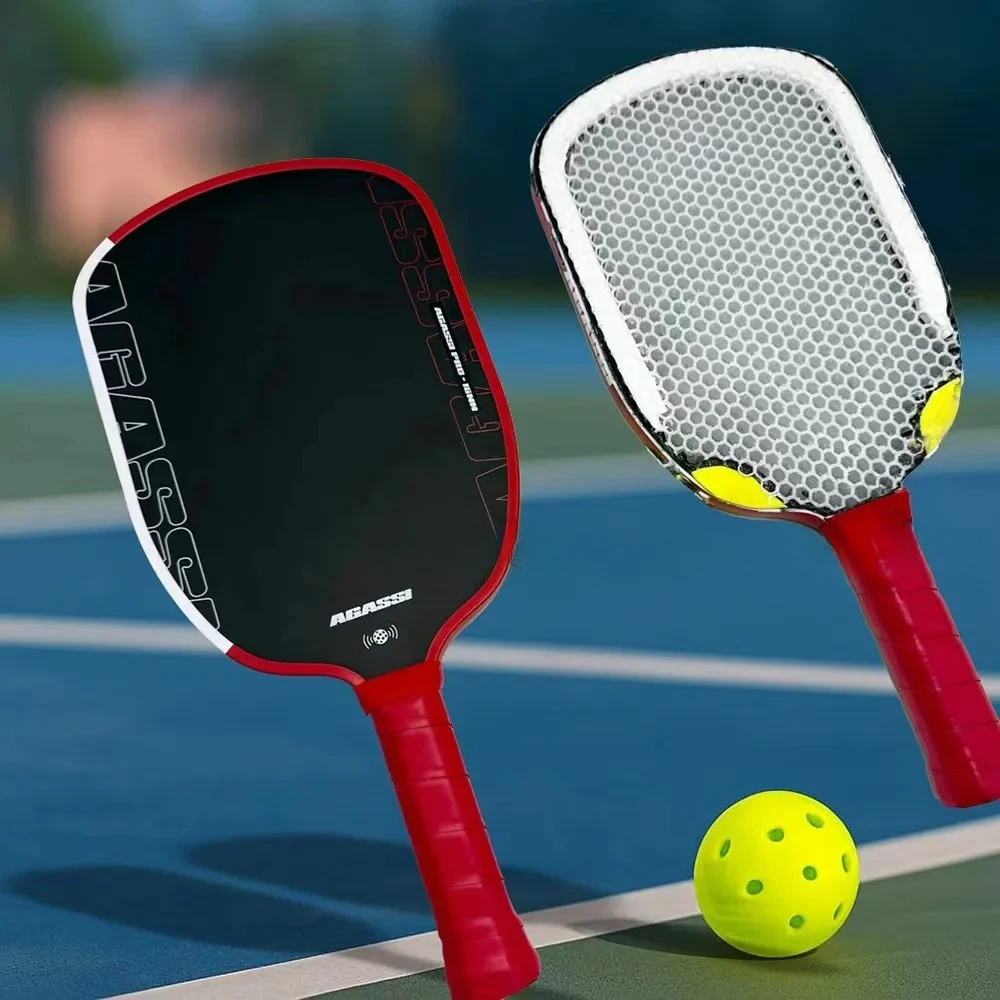

Yiheng Agasi Pro Shape EVA Foam 14mm 16mm Thickness GEN4 Core Thermoformed Toray T700 Carbon Fiber Pickleball Paddle