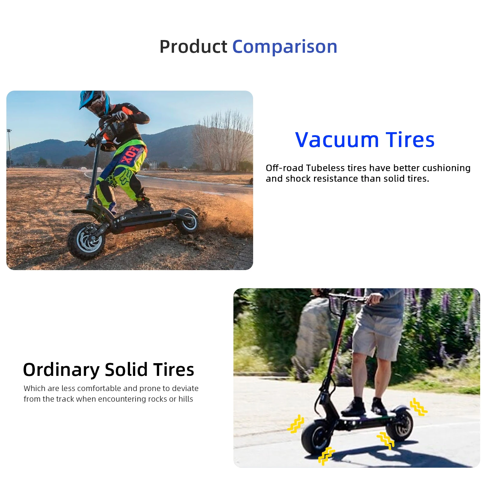 ULIP 90/60-6 Tubeless Tire For Electric Scooter 11 Inch City Road Vacuum Tire Font and Rear Wheel Wear-resistant Tyre Accessorie