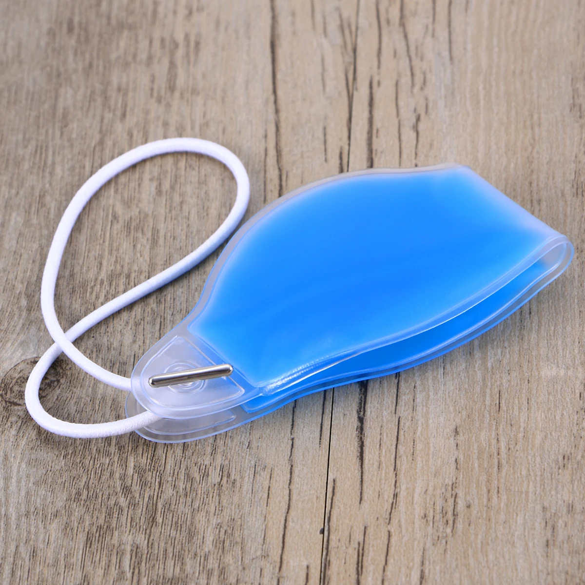 

Cooling Gel Eye Mask Blue Premium Non Toxic Cryogenic Liquid Soothes Dark Circles Migraine Relief