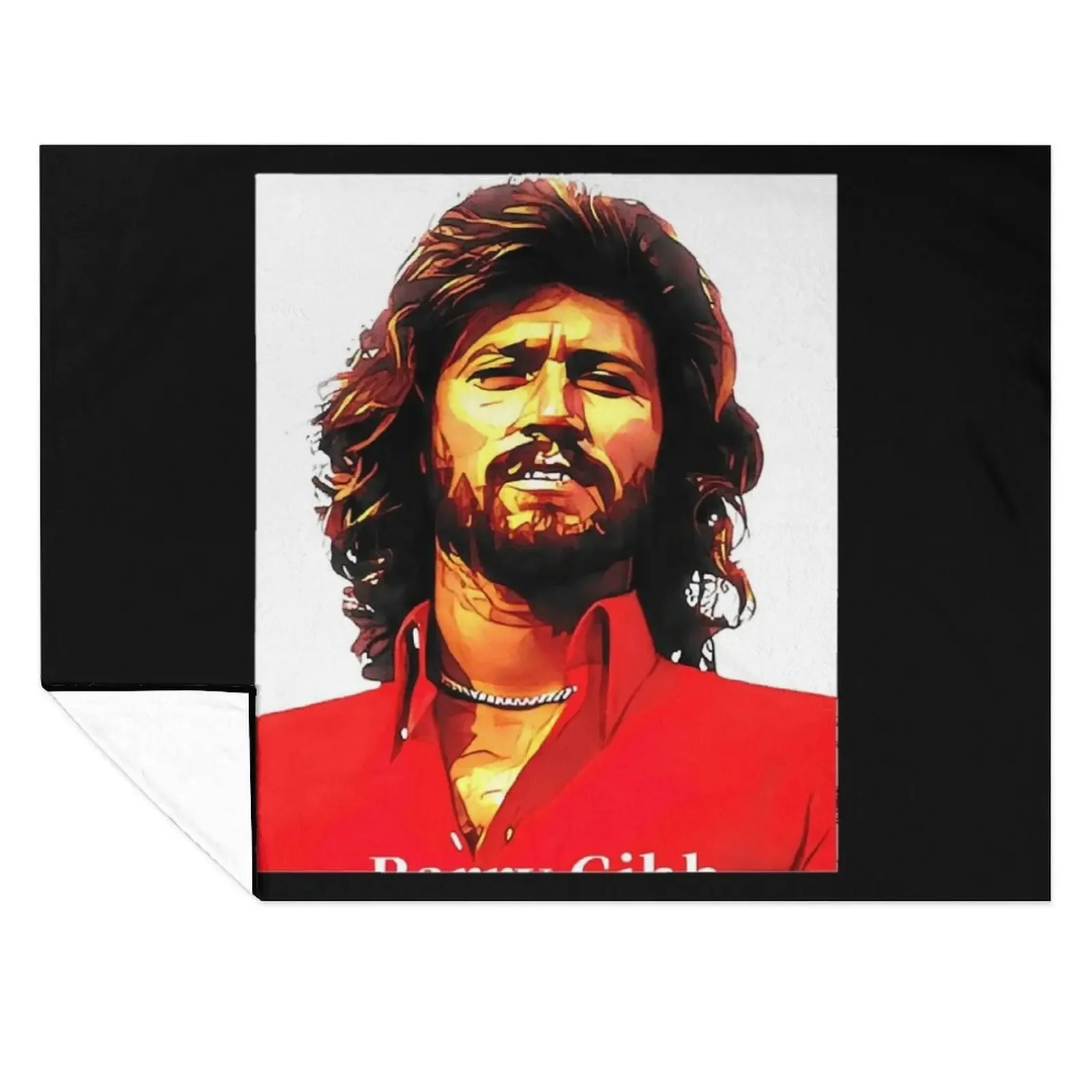 

Barry Gibb Classic Throw Blanket Luxury Throw Hairy Soft Sleeping Bag Blankets