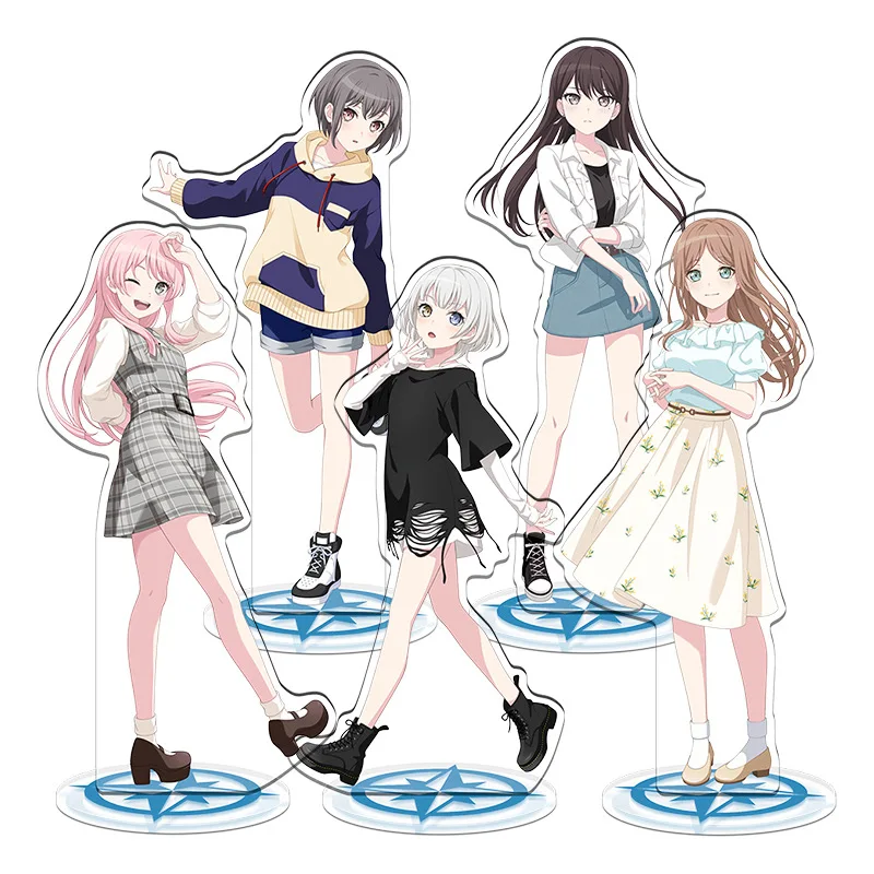 Anime BanG Dream! It's MyGO! Acrylic Stand Anime Figure Takamatsu Tomori Anon Chihaya Desktop Decoration Fans Model Stand 15cm