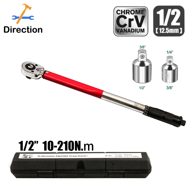 Get Your Hands on the 10-210N.m Torque Wrench at an Amazing Price!