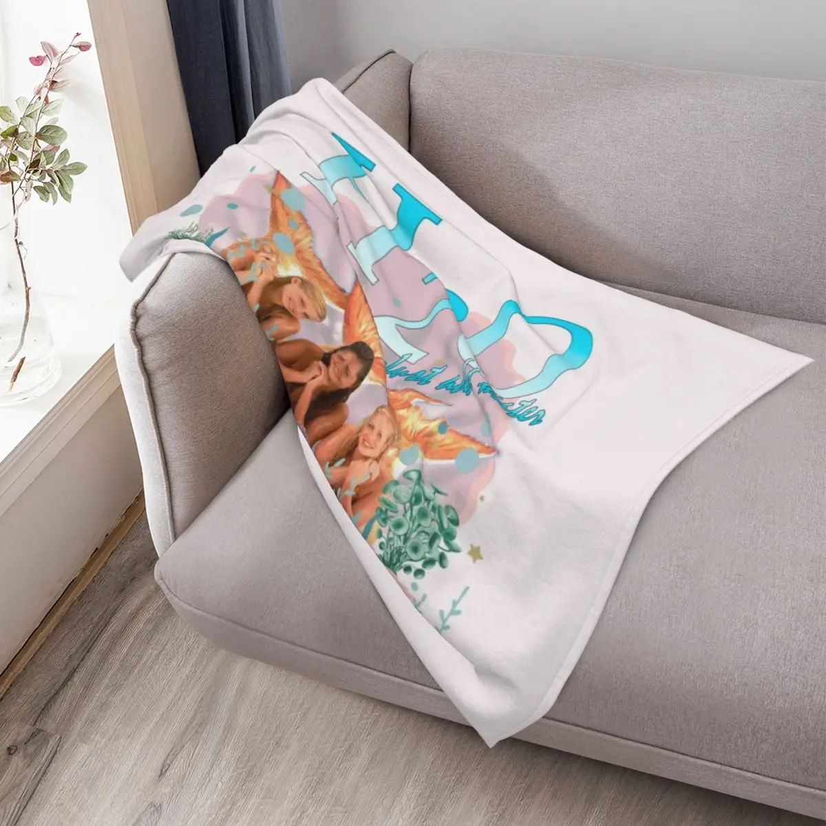 H2O رمي بطانية هدايا عيد الميلاد المصممين نزهة بطانيات أريكة #3