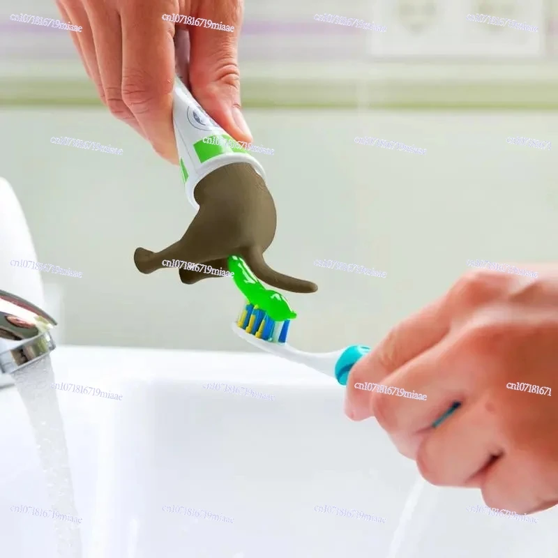 Pooping Dog Butt Toothpaste Topper Pooping Dog Toothpaste Top Hat Creative Toothpaste Squeezer