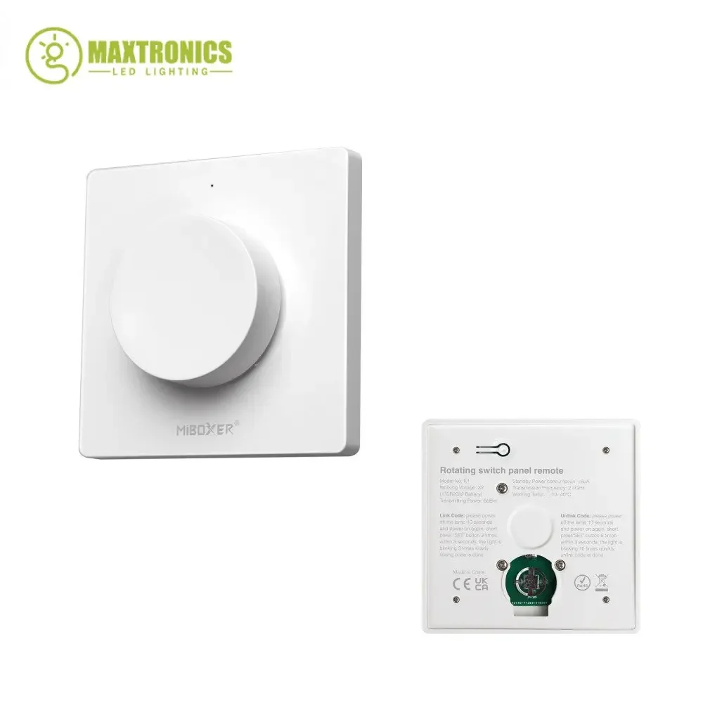 Push Gradateur RF Sans Fil Push Gradation/K1 Rotation Commutateur Panneau À Distance Pour Un Seul Document Lumières AC110V-220V