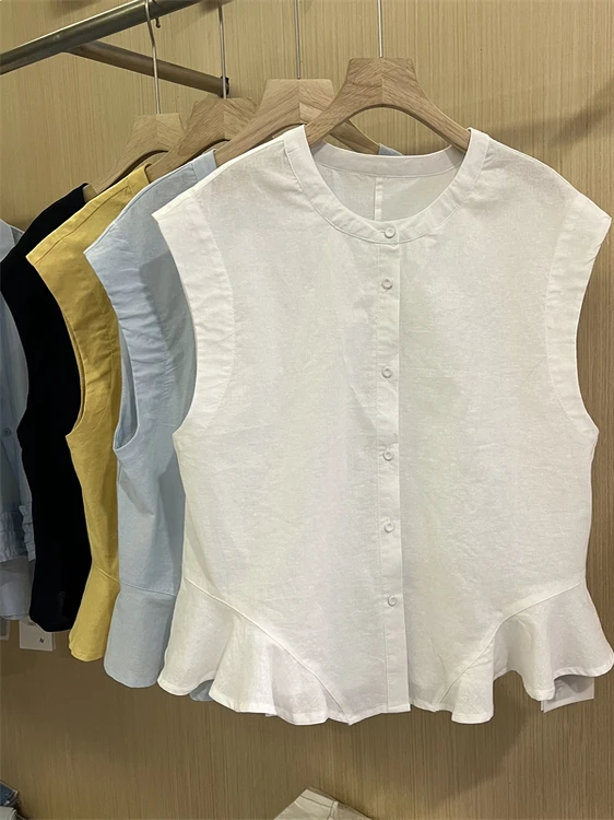 한국 슬레 라운드 네스벨 베스트 여성 여름 신상 루즈 슬림핏 패셔너블 티셔츠 스몰 티셔츠 탑 트렌디