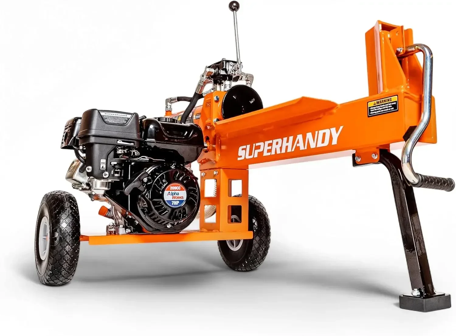 سجل الفاصل المحمولة 20 طن نظام رام الإرجاع التلقائي السريع بوشر والعتاد مضخة 7HP المحرك