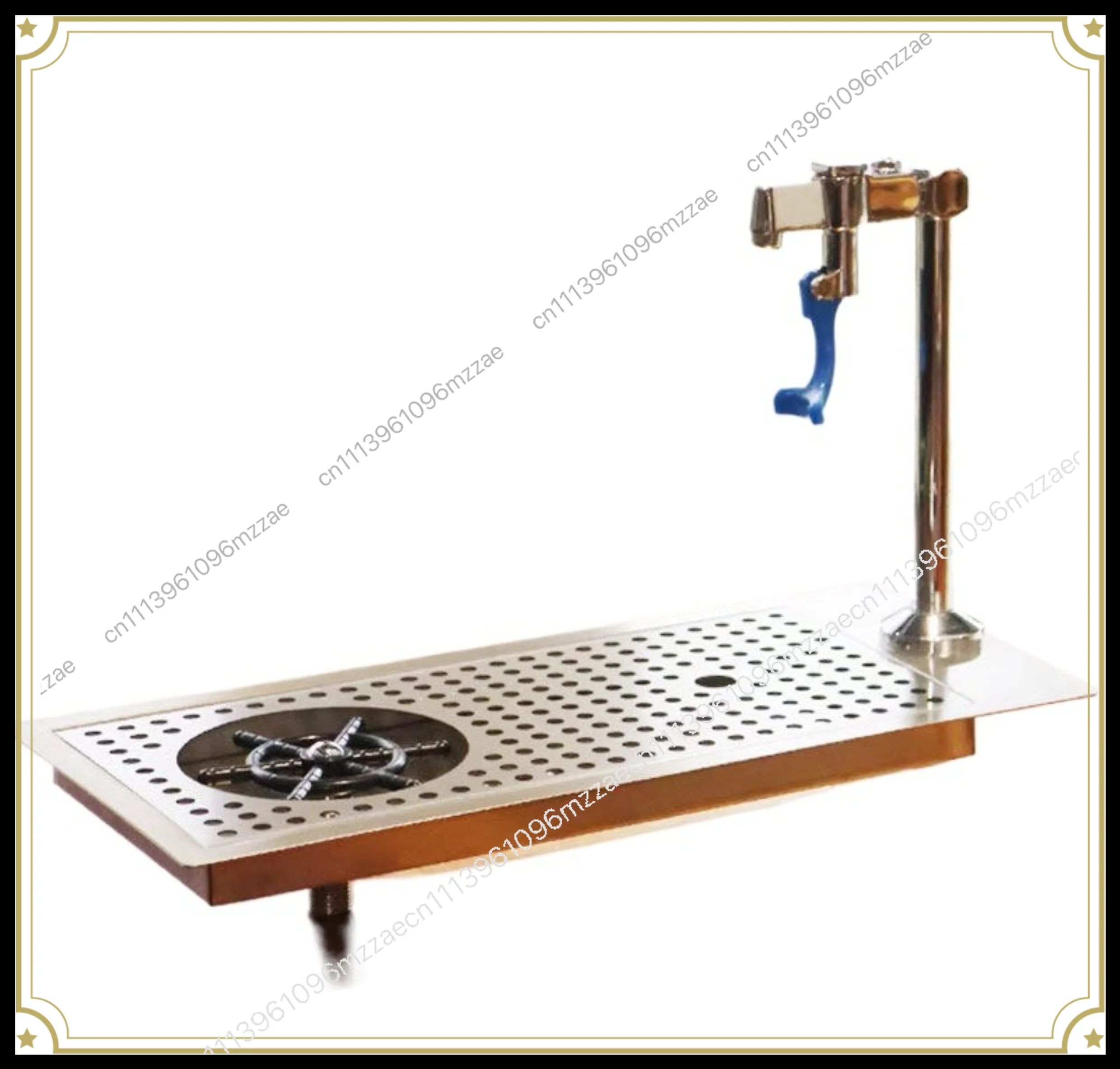 Stainless Steel Integrated Faucet High Pressure Cup Washer Bar Table Water Tray Thickened Embedded Multi-function