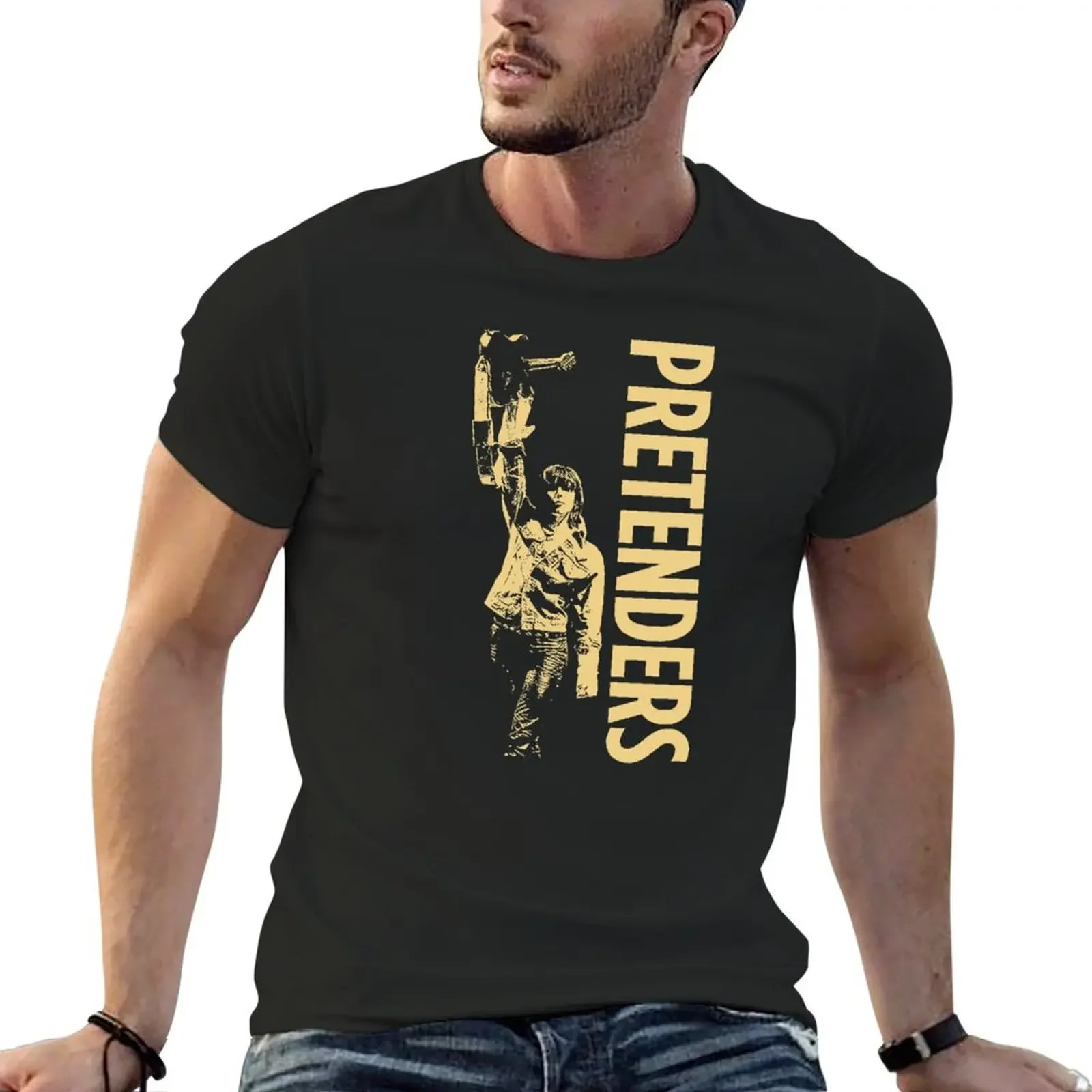 Pretenders T-Shirt shirts graphic tee cute tops blue archive mens fashion