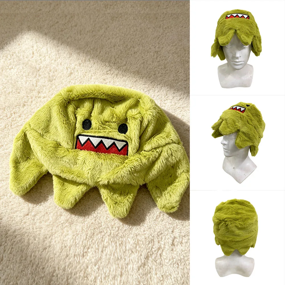 Autumn New Plush Cartoon Fisherman Hat Cute And Interesting Embroidery Design Dome Warm Hood Fashionable Accessory Unisex