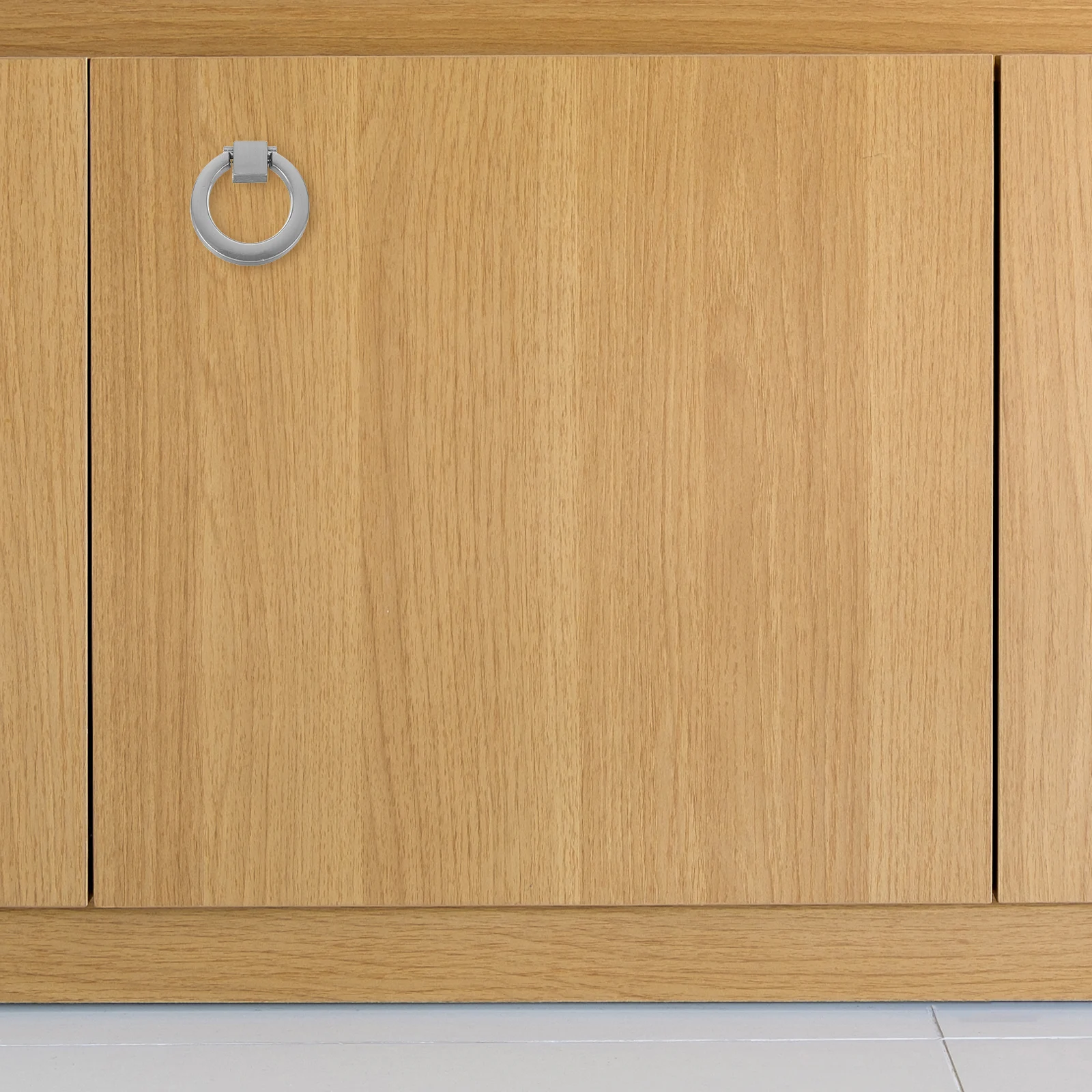 

6Pcs Mini Round Cabinet Ring Pull Knobs Single Hole Drawer Handles Furniture Hardware for Wardrobe Dresser Cupboard