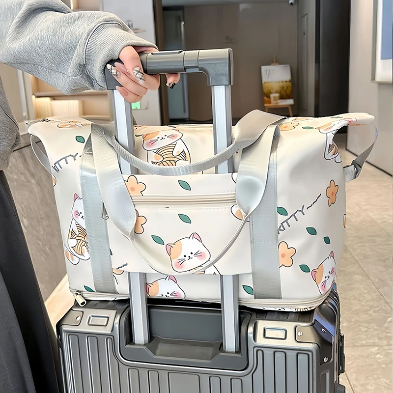 Large Capacity Travel Storage Bag Clothing Storage Short Distance Luggage Clothing Sorting Bag Dry And Wet Separation Travel Bag