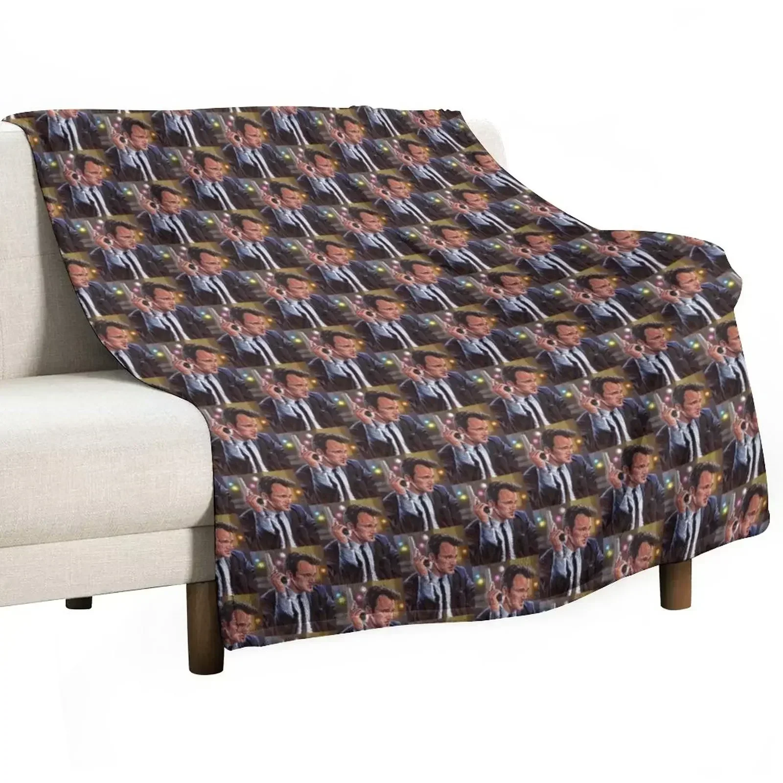 

QUENTIN TARANTINO Throw Blanket Picnic halloween Blankets
