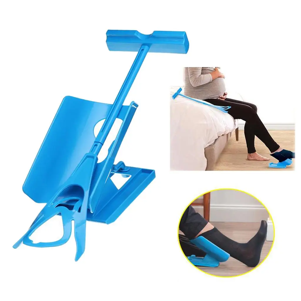 Sock Aide Device for Seniors - The , off Sock Aid  Horn | Pain  Bending, Stretching