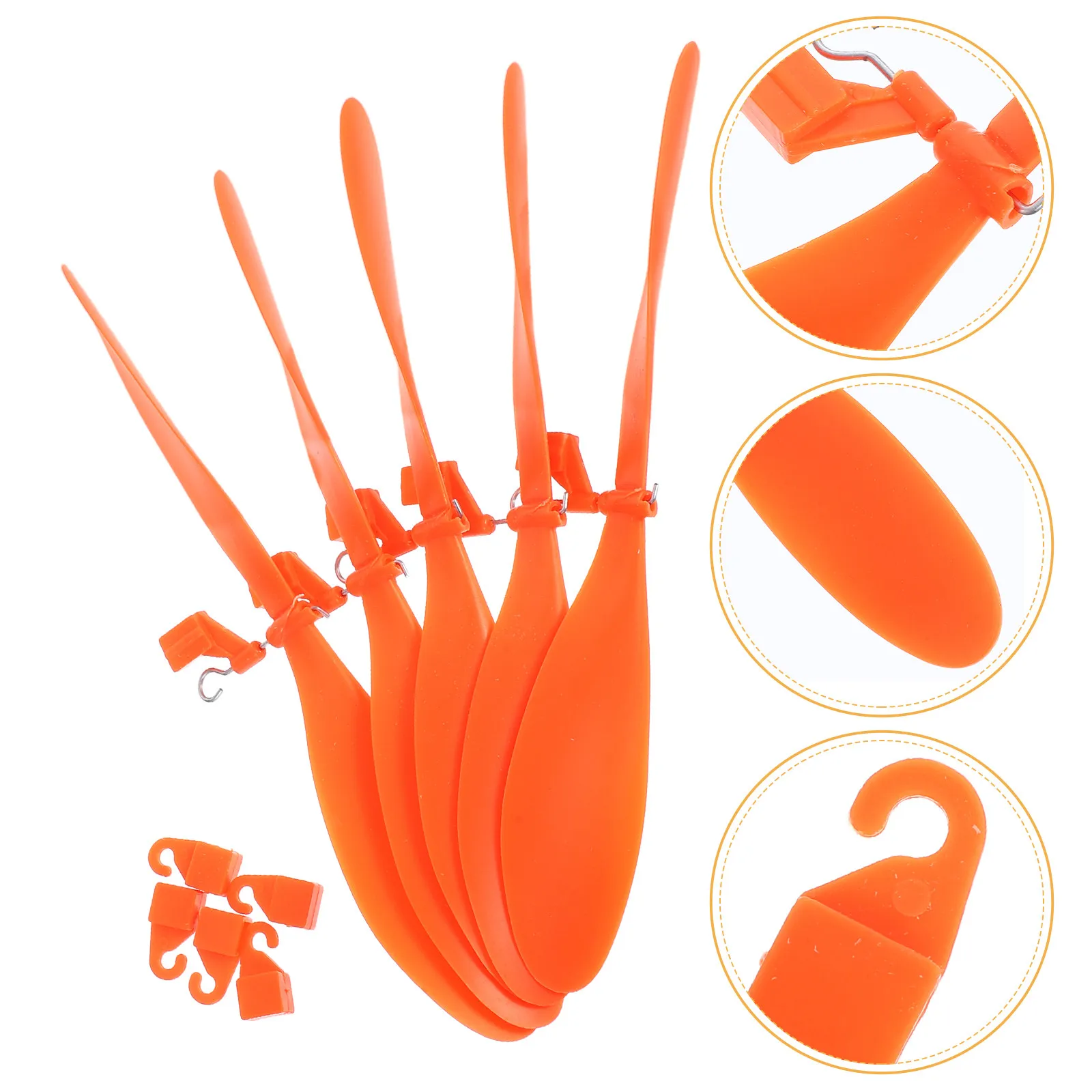 5 Sets Aircraft Model Building Kits Fighter Plane Helicopter Spare Parts Accessories