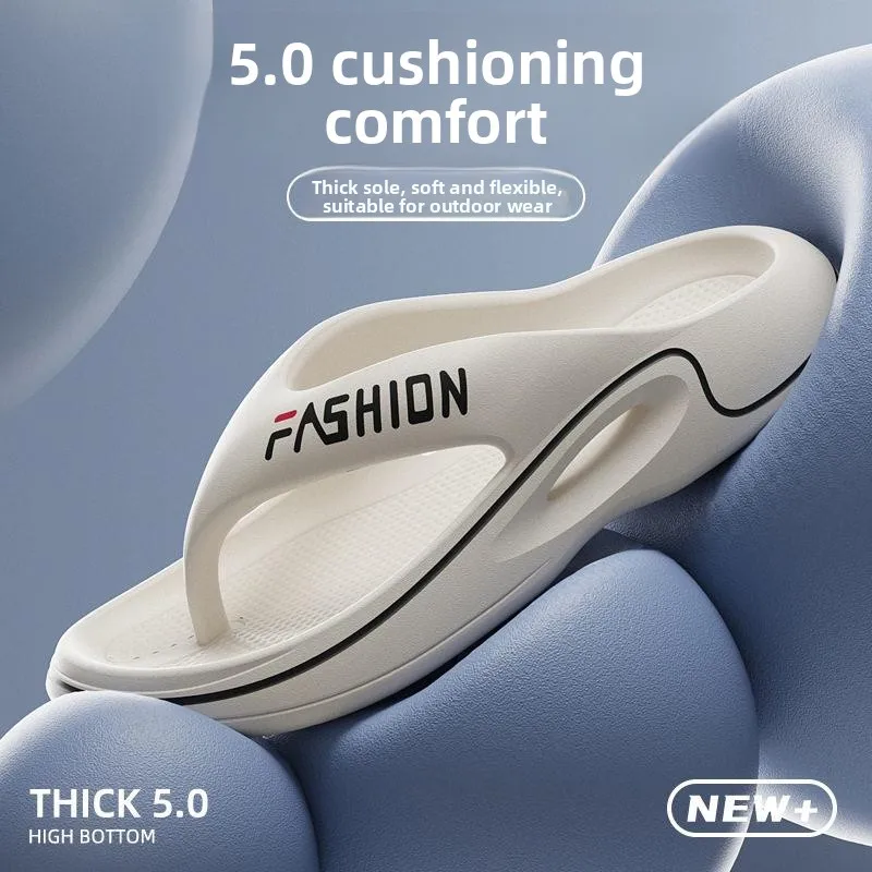 

Men's Summer Slip-On Slippers Comfortable Sports Sandals Anti-Slip Outdoor Shoes Easy to Wear Casual Flip Flops for Commuting