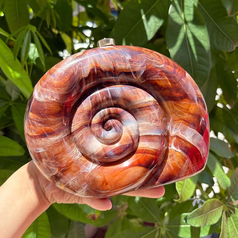 

Креативная акриловая сумка с мраморным узором, нишевая сумка-коробка с шикарным дизайном, ручная сумка-мессенджер