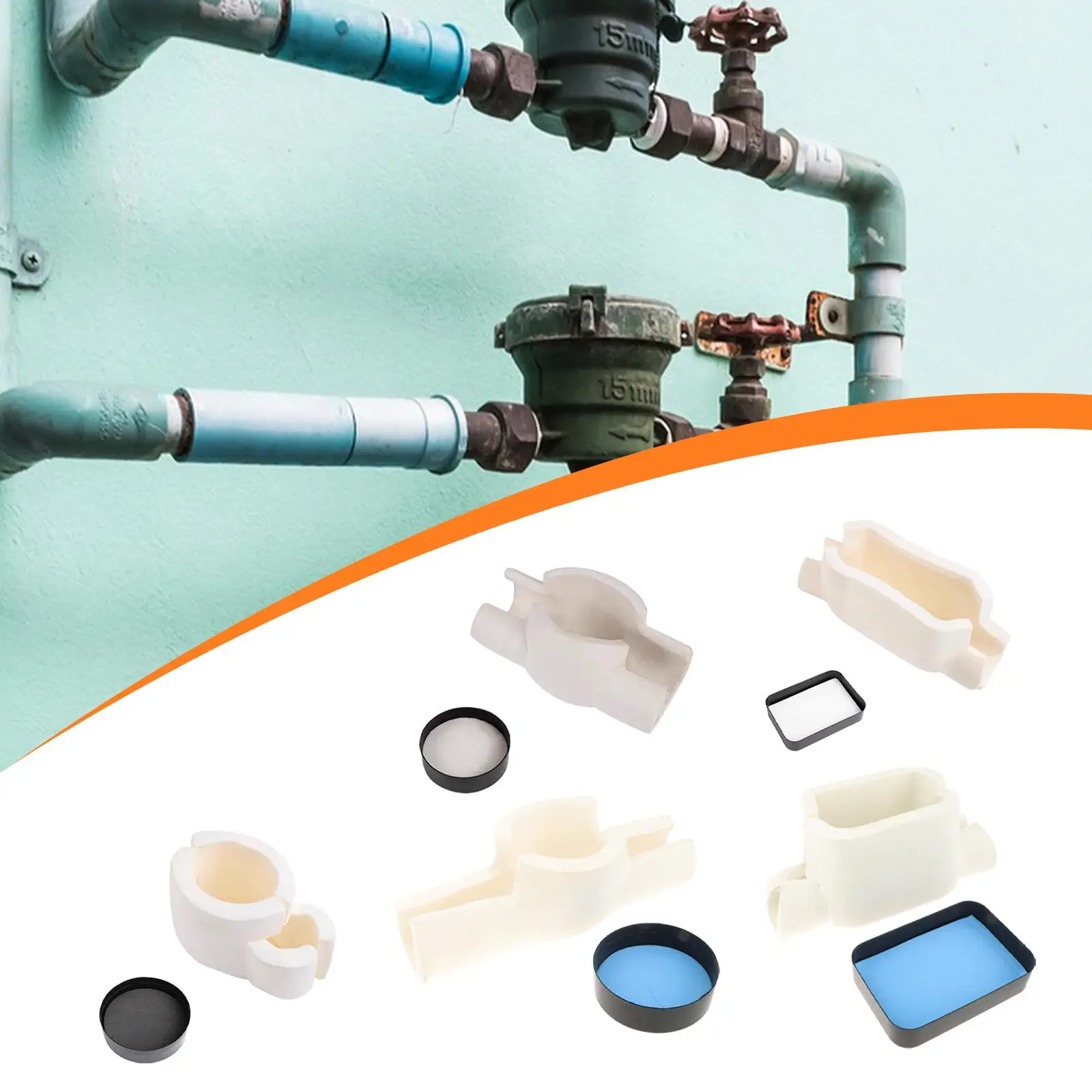 Water Meter Insulation Pipe Sleeve Outdoor Antifreeze Polyethylene Tubing Cover for Commercial Moisture Meter Wall