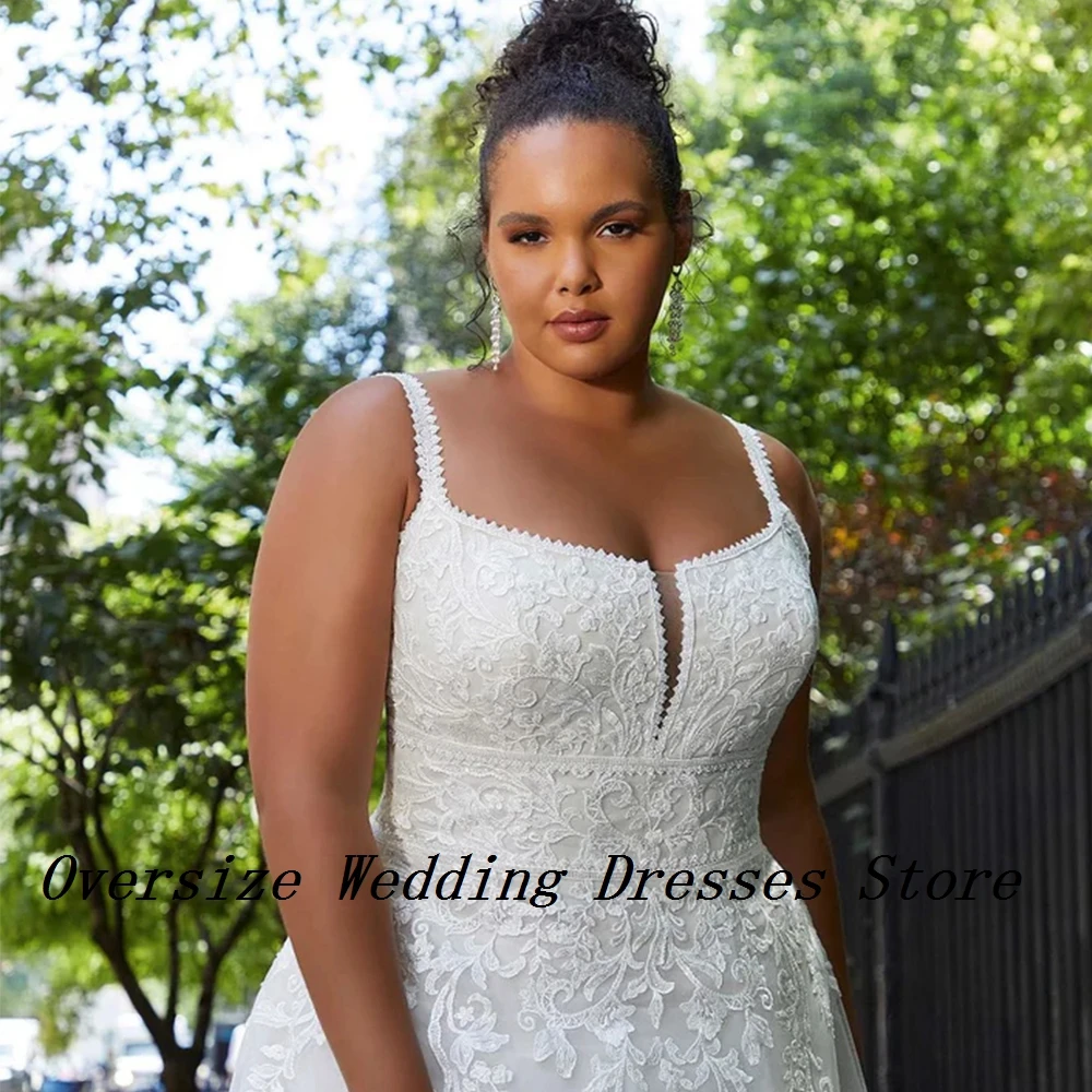 Strapless Plus Size Trouwjurken met Kant Nieuwe Zomer A-lijn Mouwloze Bruidsjurken voor Vrouwen Ivoor Vestido De Novia Kant