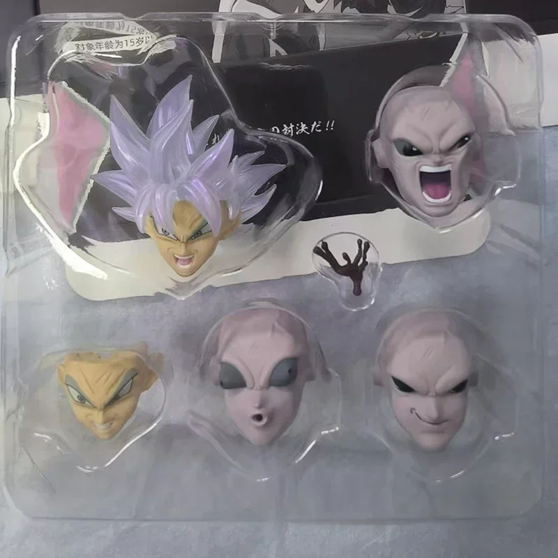 

Black Hole Toys Dragon Ball Z SHF SSJ Super Saiyan Furious Hero Son Goku Jiren Heads Accessories Kit Anime Action Figure gifts