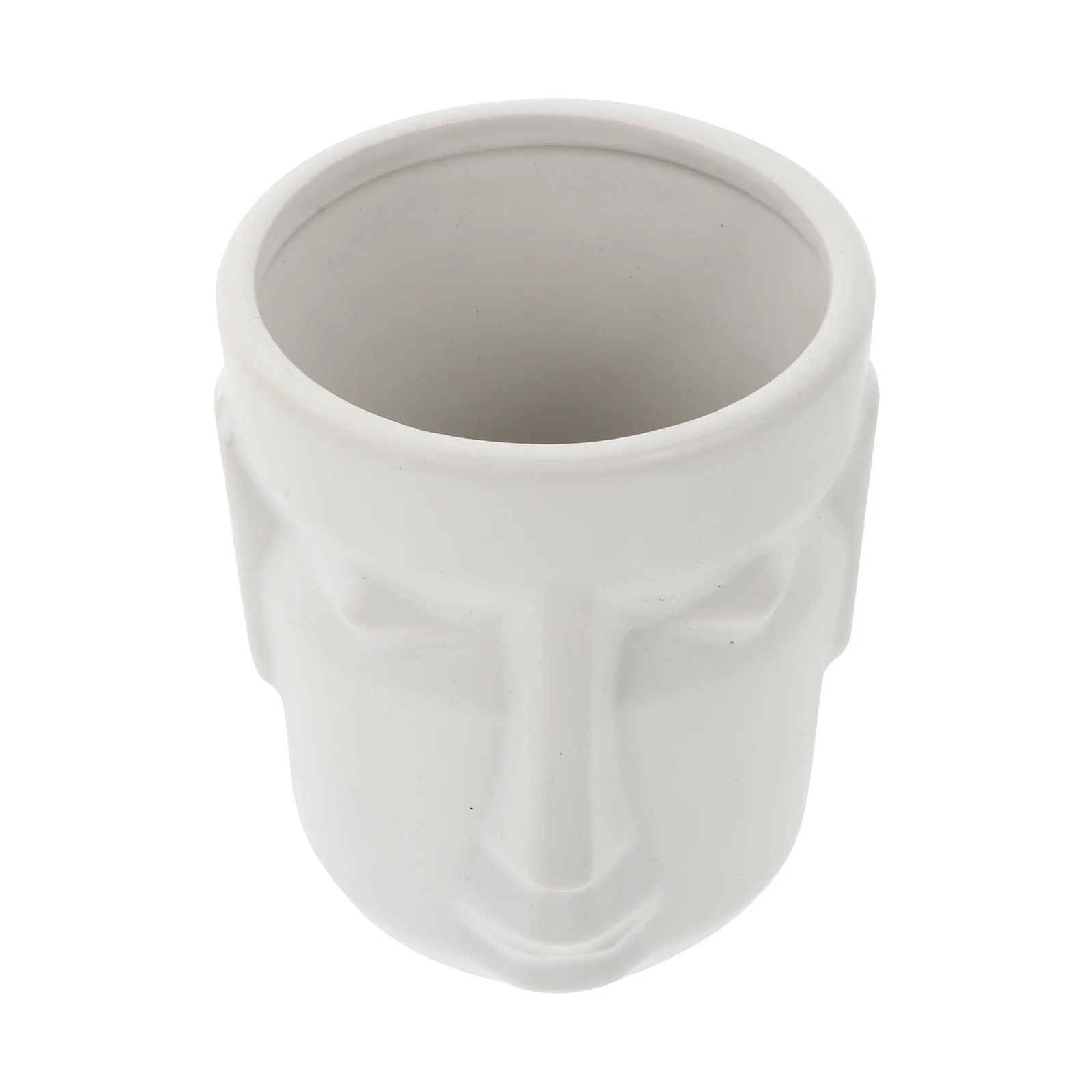 Espresso Cup Juggernaut Ceramic Water Teacup God Statue Mug Coffee Sculpture White Creative Holder