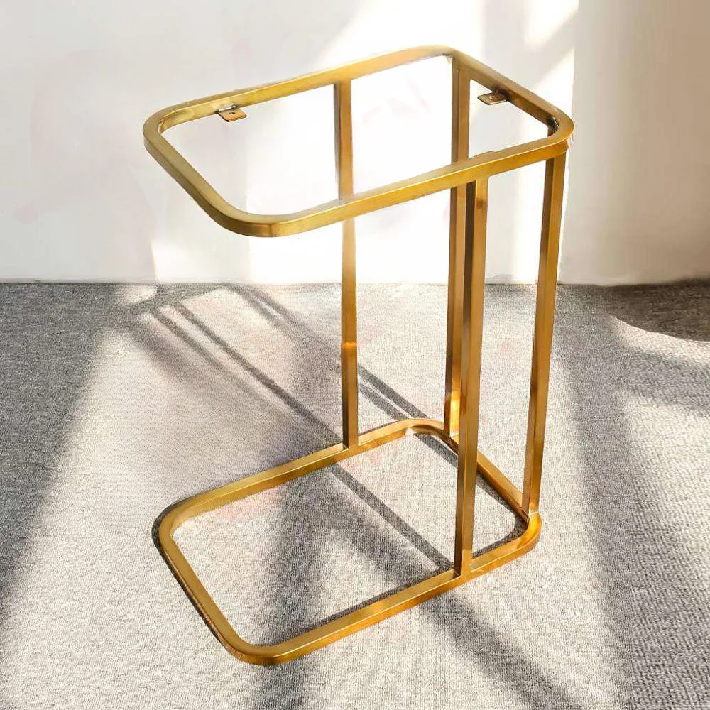 Polished Metal Stainless Steel Gold Table Legs Furniture Leg