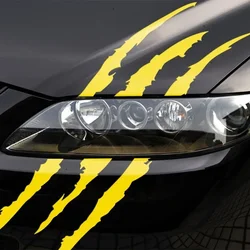 New Universal Auto Car Sticker Reflective Monster Claw Scratch Stripe Marks Headlight Decal Car Stickers Car Accessories Tools