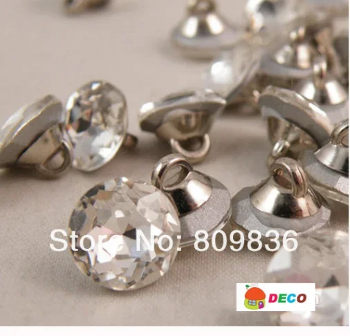 10 pz/lotto di alta qualità bottoni di cristallo cucito pulsante camicia per abbigliamento fai da te Scrapbooking(SS-244)