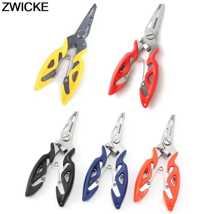 

Stainless Steel Fishing Plier Scissor Braid Line Lure Cutter Hook Remover Tackle Tool Cutting Fish Use Tongs Multifunction Sciss