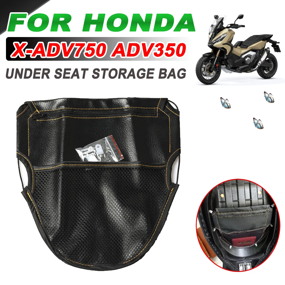 FOR HONDA X-ADV750 XADV X-ADV 750 XADV750 ADV350 Motorcycle Accessories Scooter Seat Bag Under Seat Storage Pouch Bag Organizer