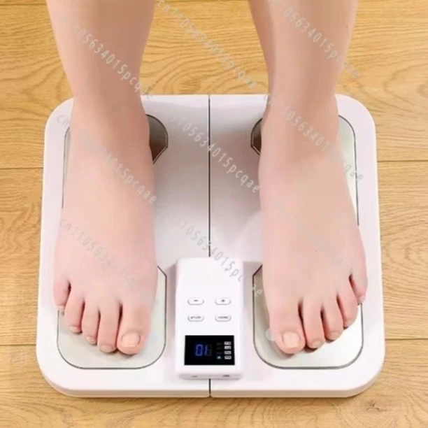 Relajador Plantar Plegable con Parche Calefactor, Máquina de Pedicura con Relajación EMS