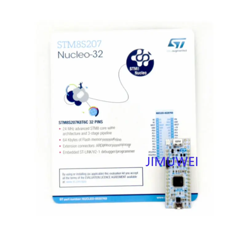 Imagem -02 - Microcontrolador Stm8 Nucleo32 Development Board Nucleo8s207k8 Stm8s207k8t6