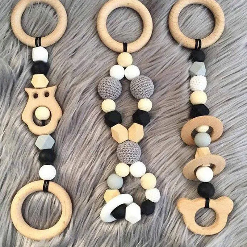 20-80mm Unfinished Natural Wooden Ring Baby Teething Rings Wood Hoop Handmade Crafts Bracelet Jewelry Making Connectors Macrame