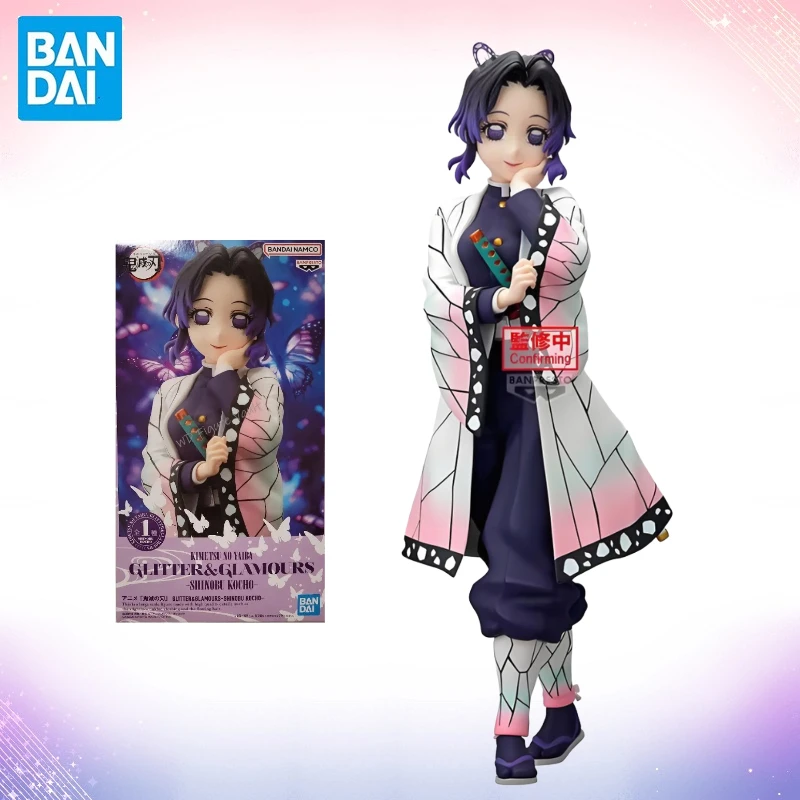 

В наличии Bandai Demon Slayer Kimetsu no Yaiba GLITTER GLAMOURS SHINOBU KOCHO Фигурка Высоко детальная модель игрушки в подарок WB Toys