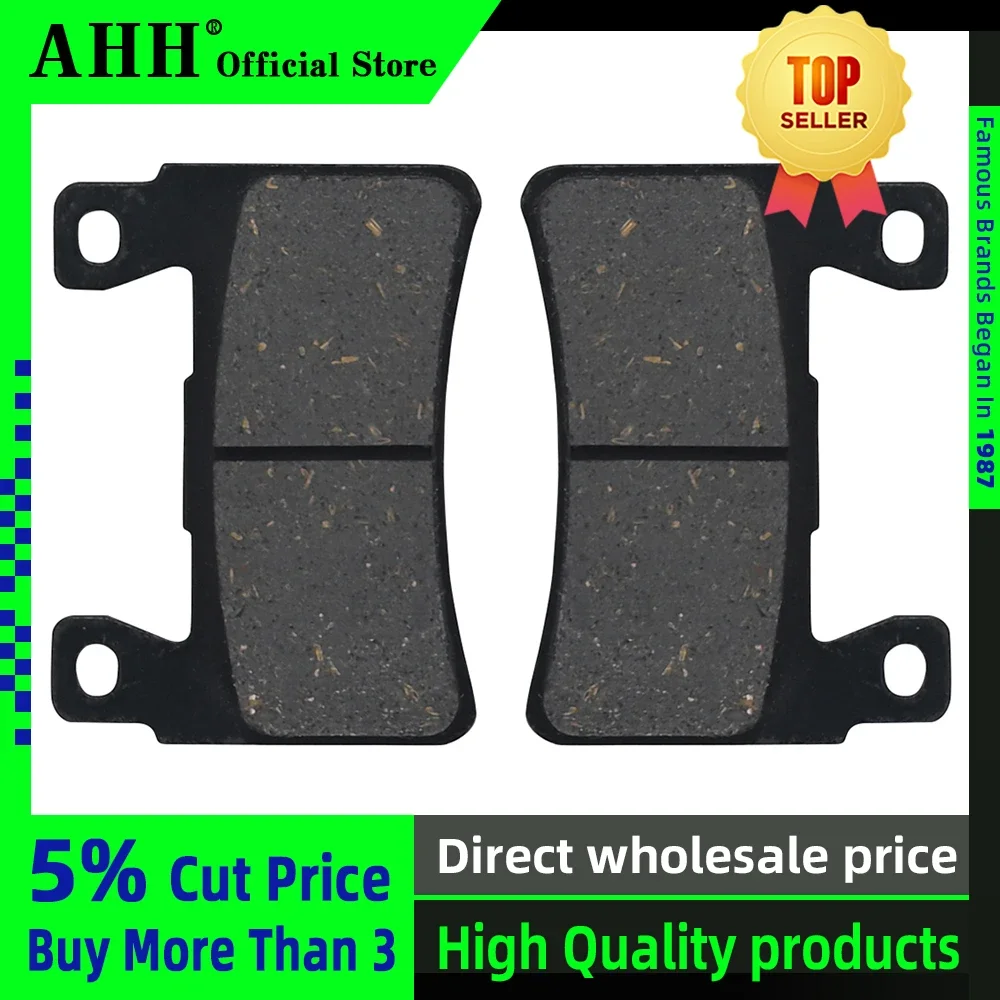 AHH Front Brake Pads Disc Disks FOR Honda CB400 VTEC 1999-2008 VTEC400 99 00 01 02 03 04 05 06 07 08 Motorcycle Accessories