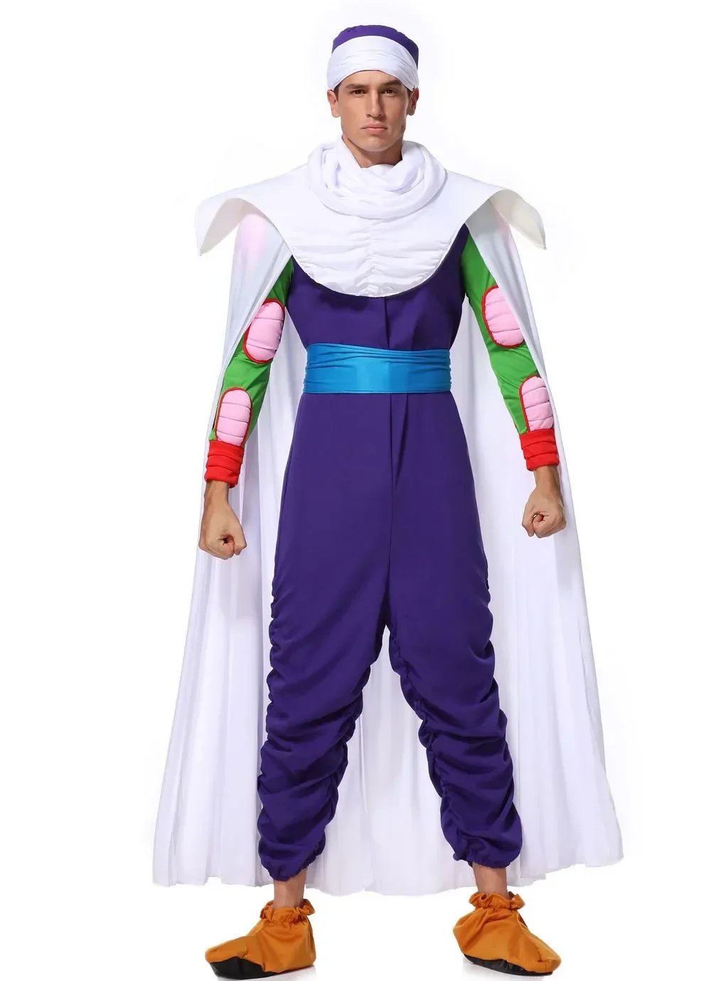 Anime Adult Suits Son Goku and Piccolo Cosplay Costume Son  Anime Superheroes Jumpsuit Role Play Dress Up