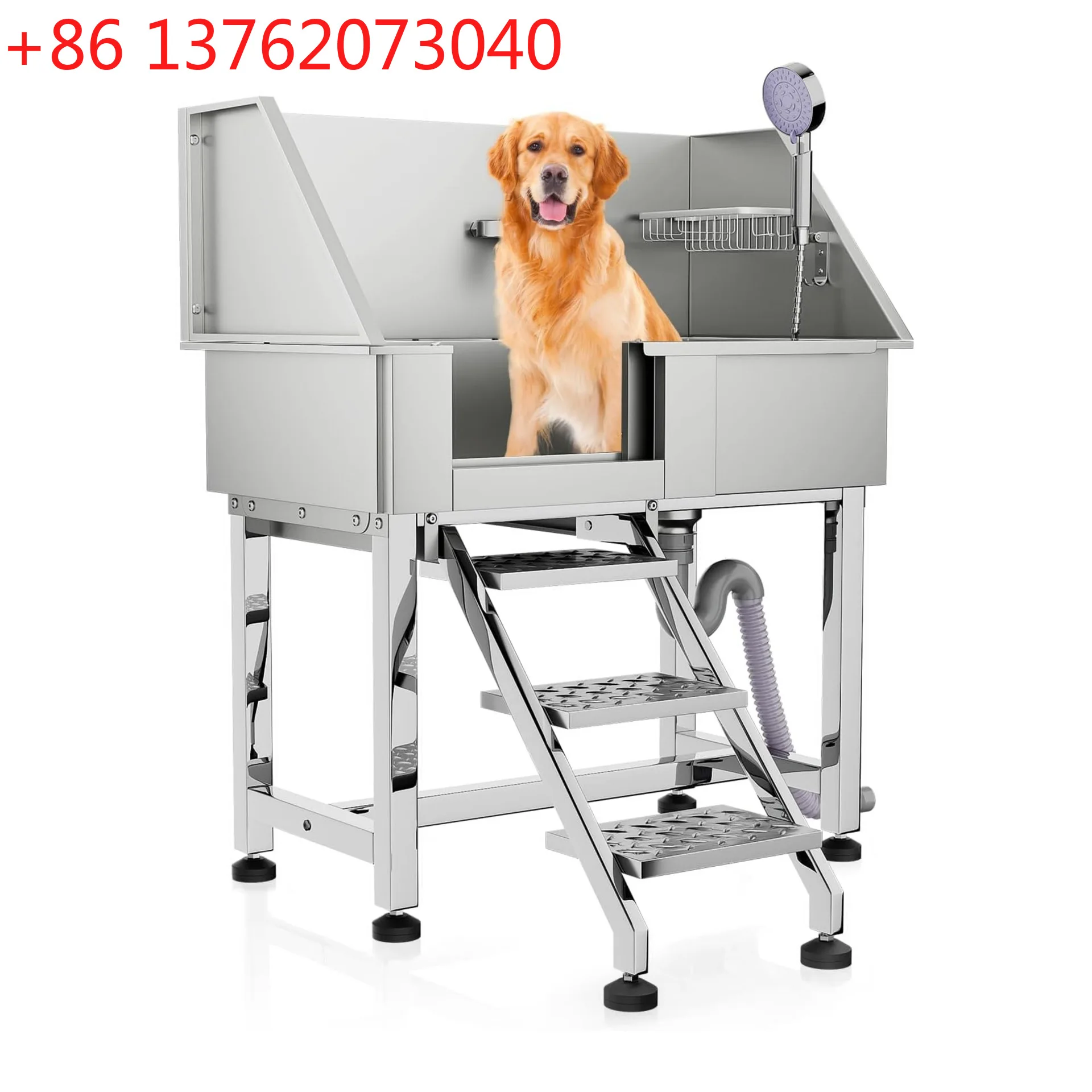 38 inch pet bath stainless steel bathtub