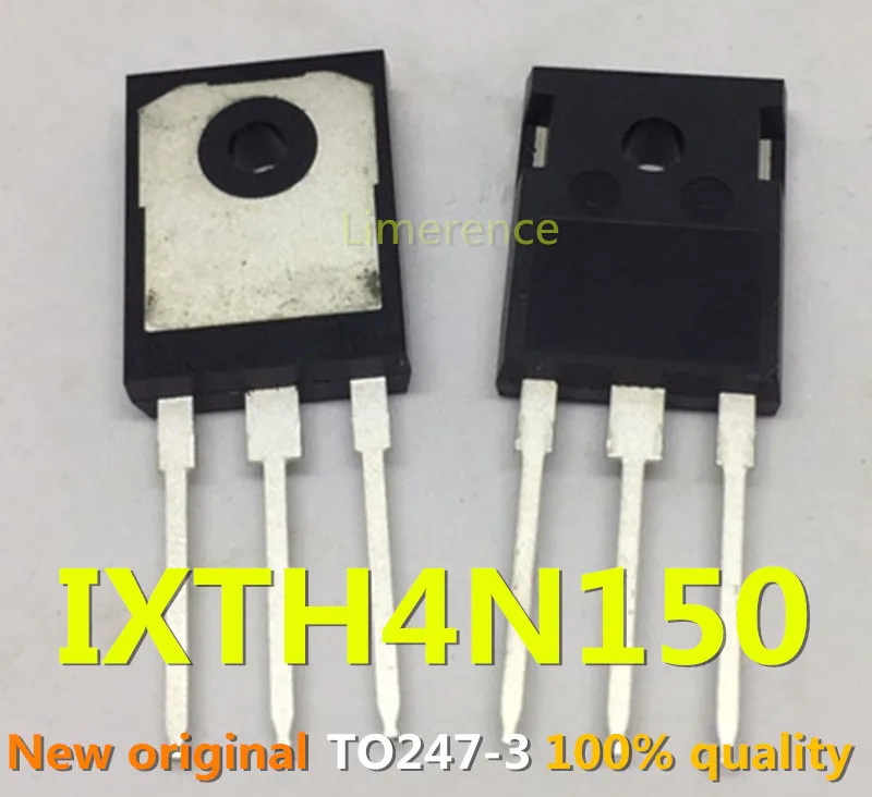 

100% nuevo 50 unids/lote original MOSFET IXTH4N150 1500V 4ATO-247 Transistor