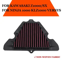 Motorcycle High Quality Air Filter Intake Cleaner For Kawasaki Z1000 Z1000SX ZX1000 NINJA 1000 KLZ1000 VERSYS 2017 2018 2019