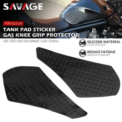 Für SUZUKI GSF1250 GSF650 BANDIT GSX1250FA Tank Traktion Pad Anti Slip Aufkleber Motorrad Seite Aufkleber Gas Kniegriffschutz