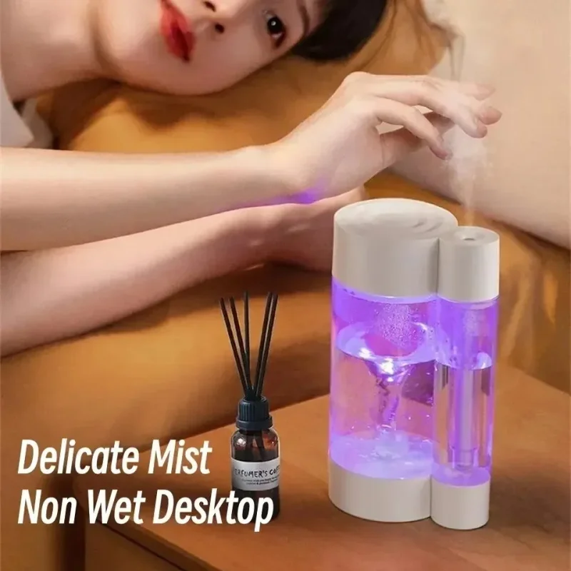 خرطوم المياه المرطب الهواء المرطب المنزل مكتب USB شحن مرطب المنزل الملونة