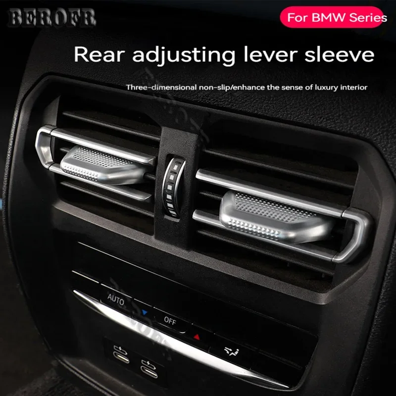 Car Front Rear Air Conditioning Vent Outlet Tab Clip Paddles For BMW 3 4 series i3 i4 G20 G21 F36 2020-2023