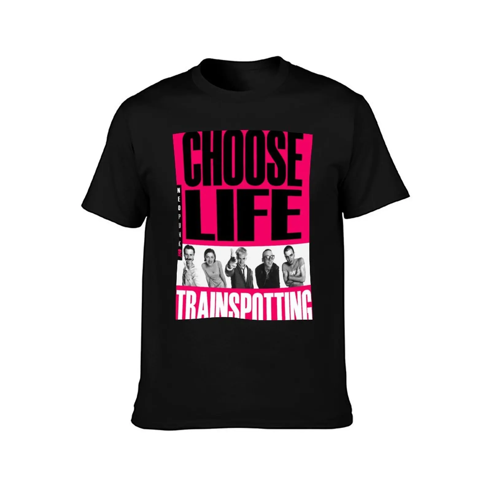 TRAINSPOTTING - CHOOSE LIFE T-Shirt t shirt man casual T-Shirt