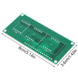 Upgraded 1Hz-75MHz Frequency Counter 7V-9V 50mA Cymometer Module Tester Meter Easy Assemble Quality PCB-made Durable- Dropship