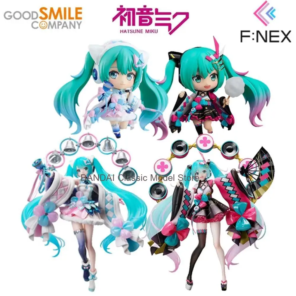 

Good Smile Genuine F:NEX Hatsune Miku Anime Figure Magical Miral 2020 Winter Summer Festiva 1511 1740 Action Figures Toys Gift